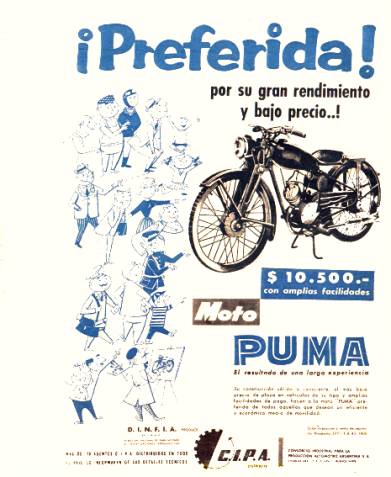 historia moto puma argentina